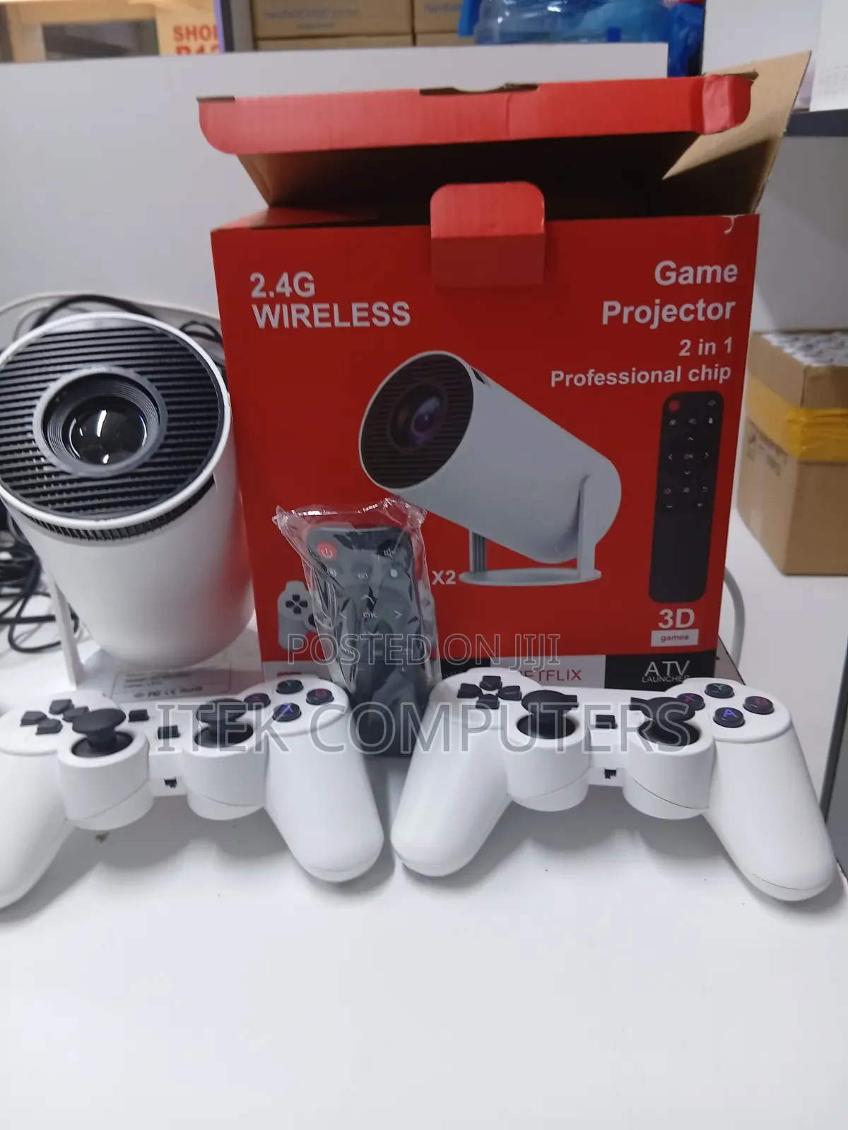 HY320 Gaming Projector With HDMI USB and Wireless Features