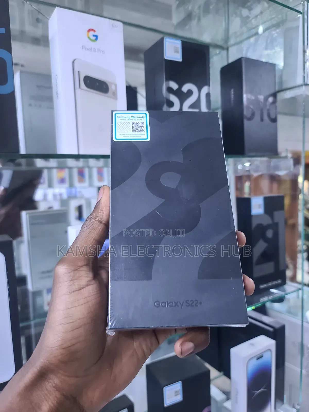 New Samsung Galaxy S22+ 5G 256 GB Black