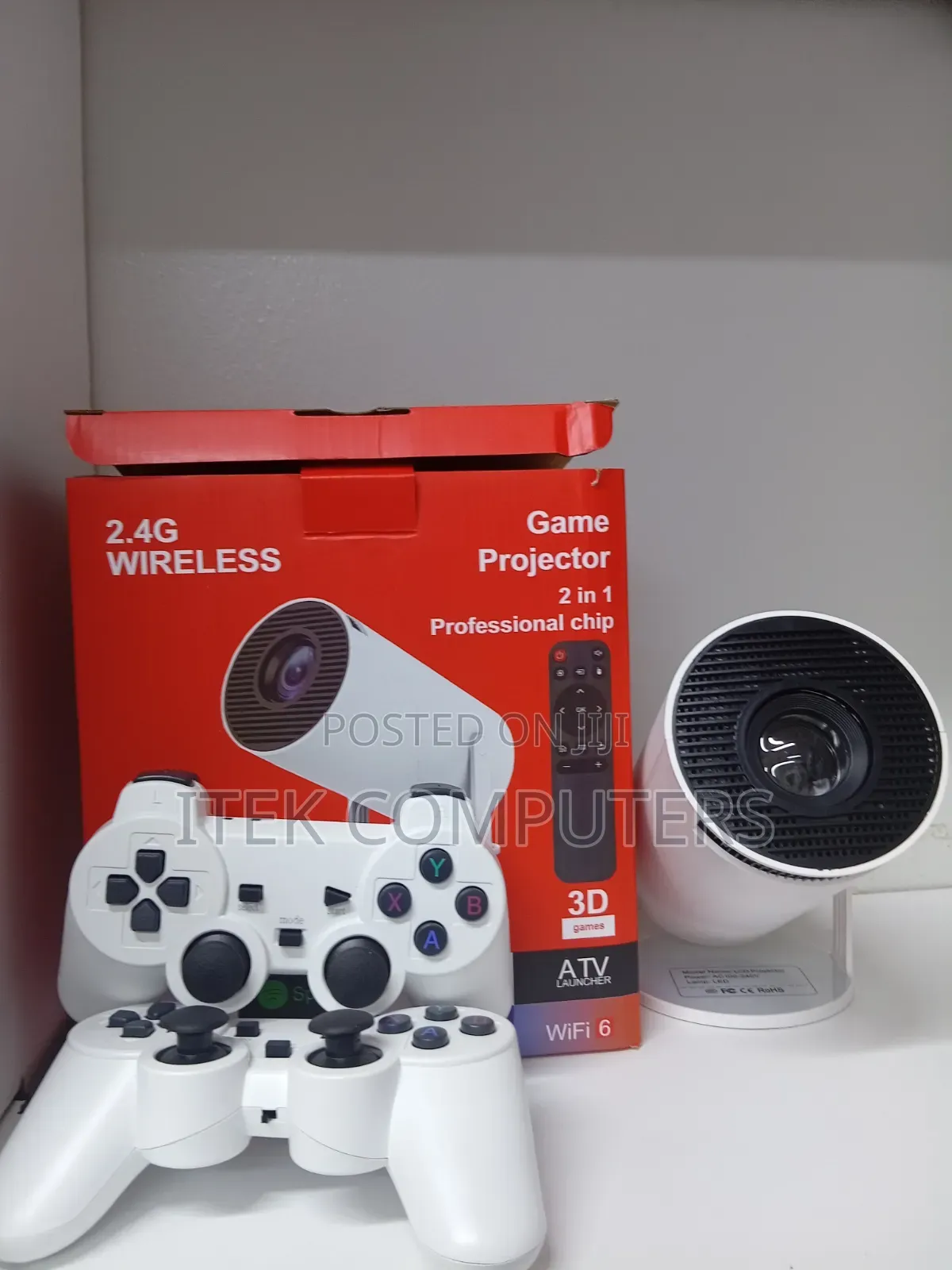 HY320 Android 13 Gaming Projector With Bluetooth Connectivity