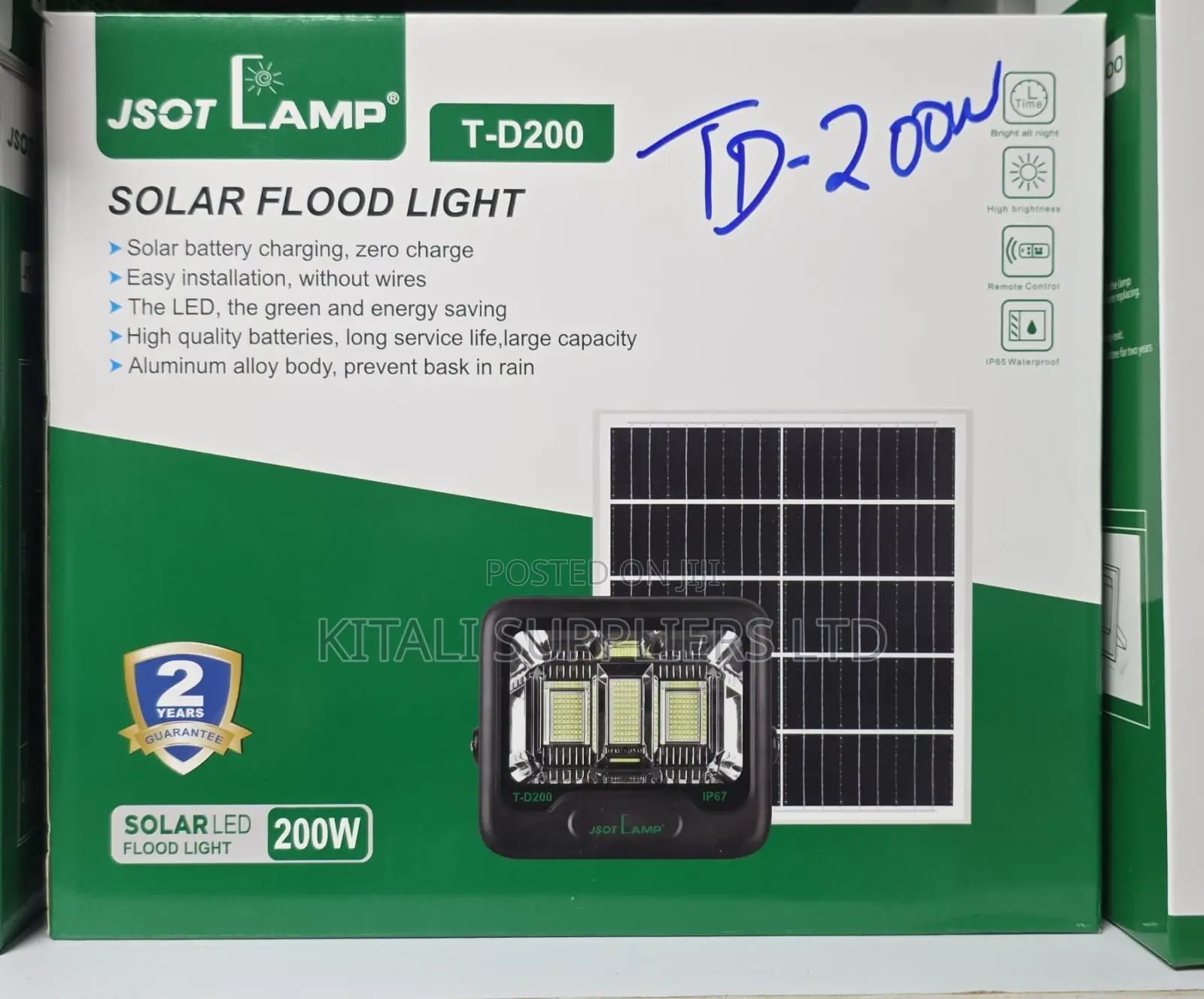 200w Solar Streetlight