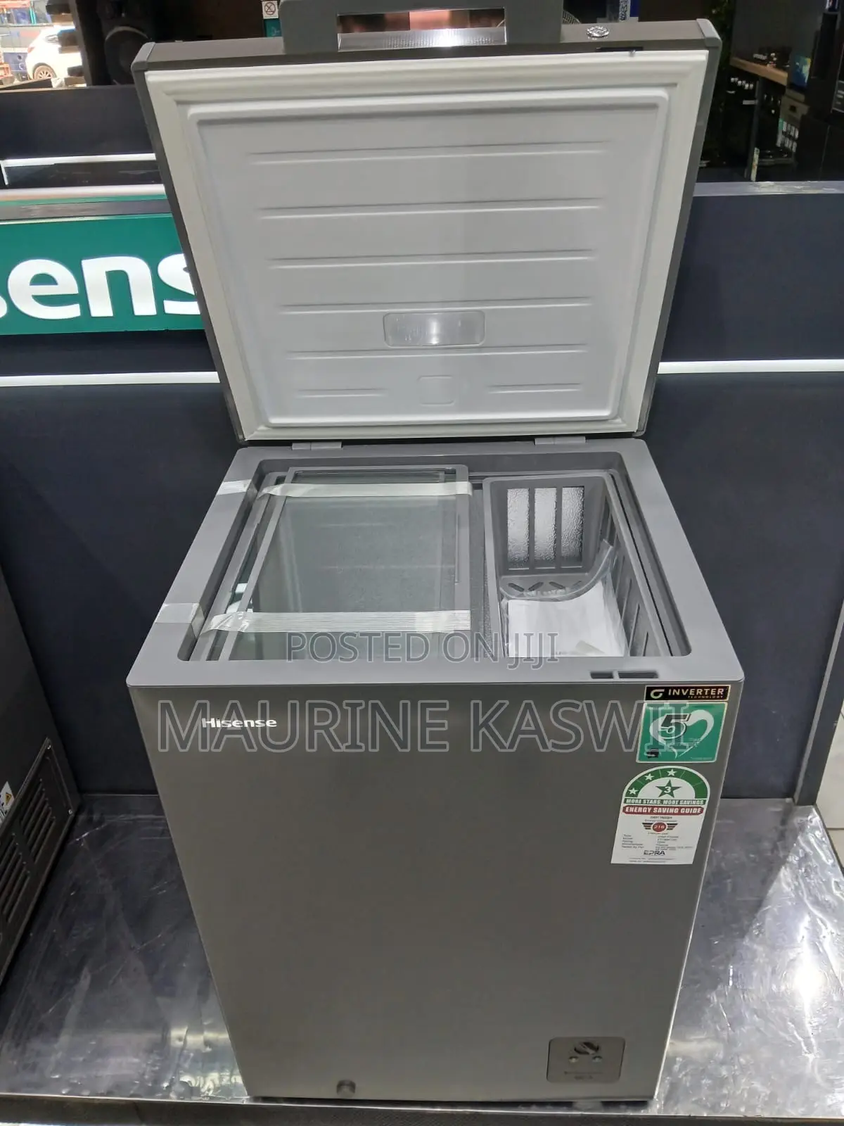 HISENSE 136L Chest Freezer Dual Inveted Freezer