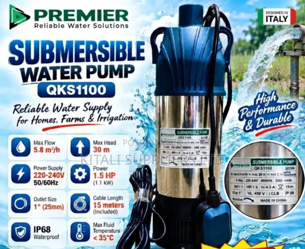 1.5hp Submersible Pump