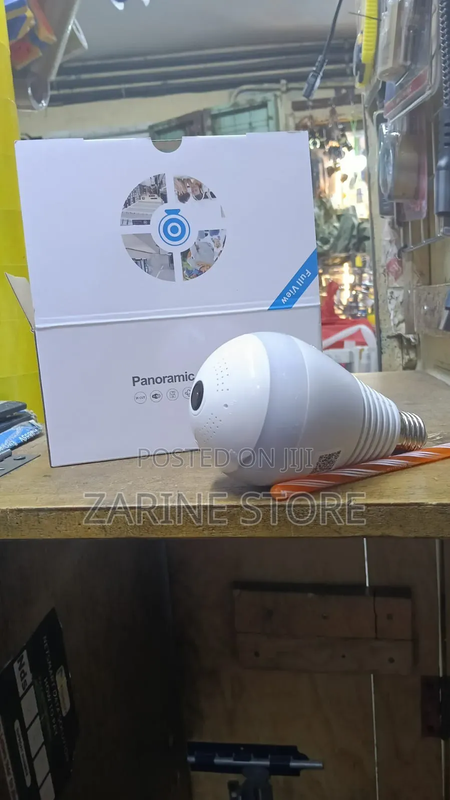 Camera Bulb 360° CCTV Bulb Camera