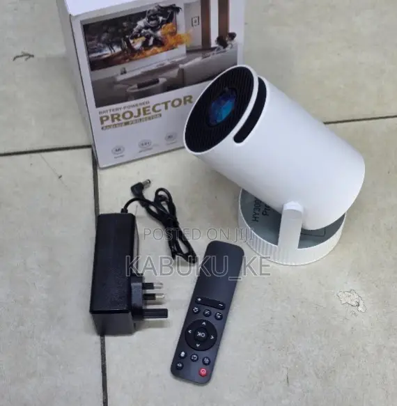 HY300 PRO Max Rechargeable Portable Projector Support Netflix + WIFI