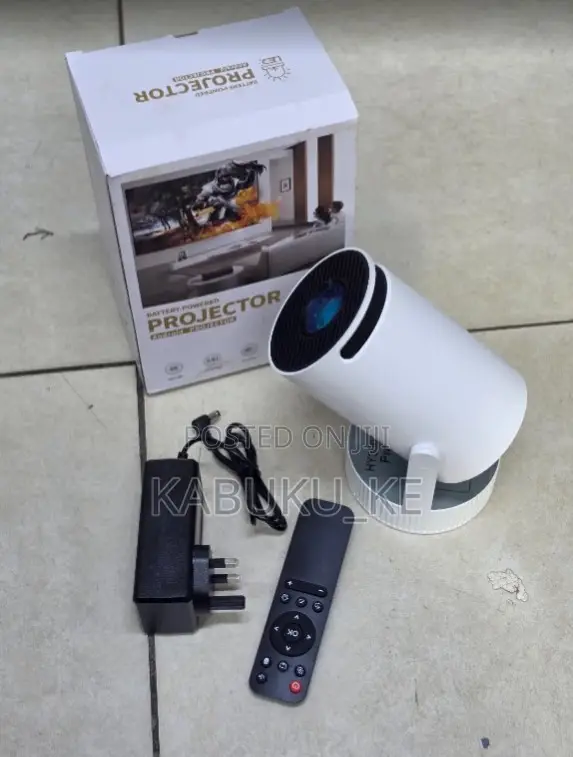 Hy300 Pro Max Rechargeable Smart Portable Android Projector With Apps