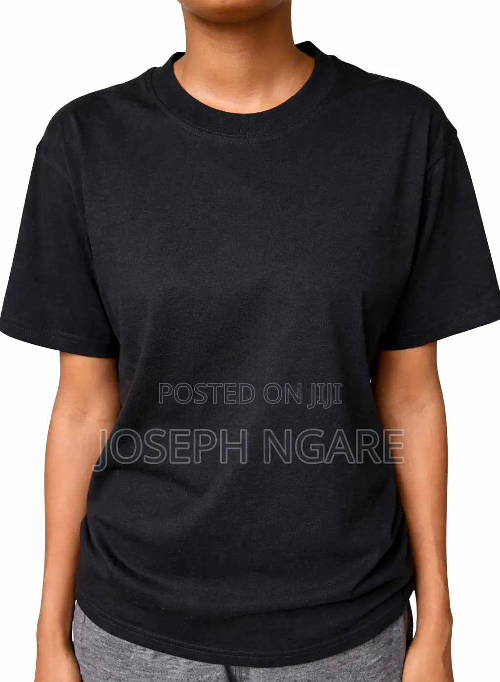 180GSM Heavyweight 100% Ringspun Cotton Roundneck Plain Tshirts, S-Xl