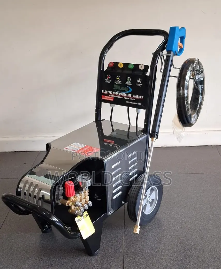 Milano Italia MPW-700 4000 PSI Electric High Pressure Washer 5hp