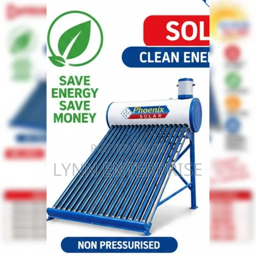 Phoenix Solar Water Heater Non Pressurised 200litres