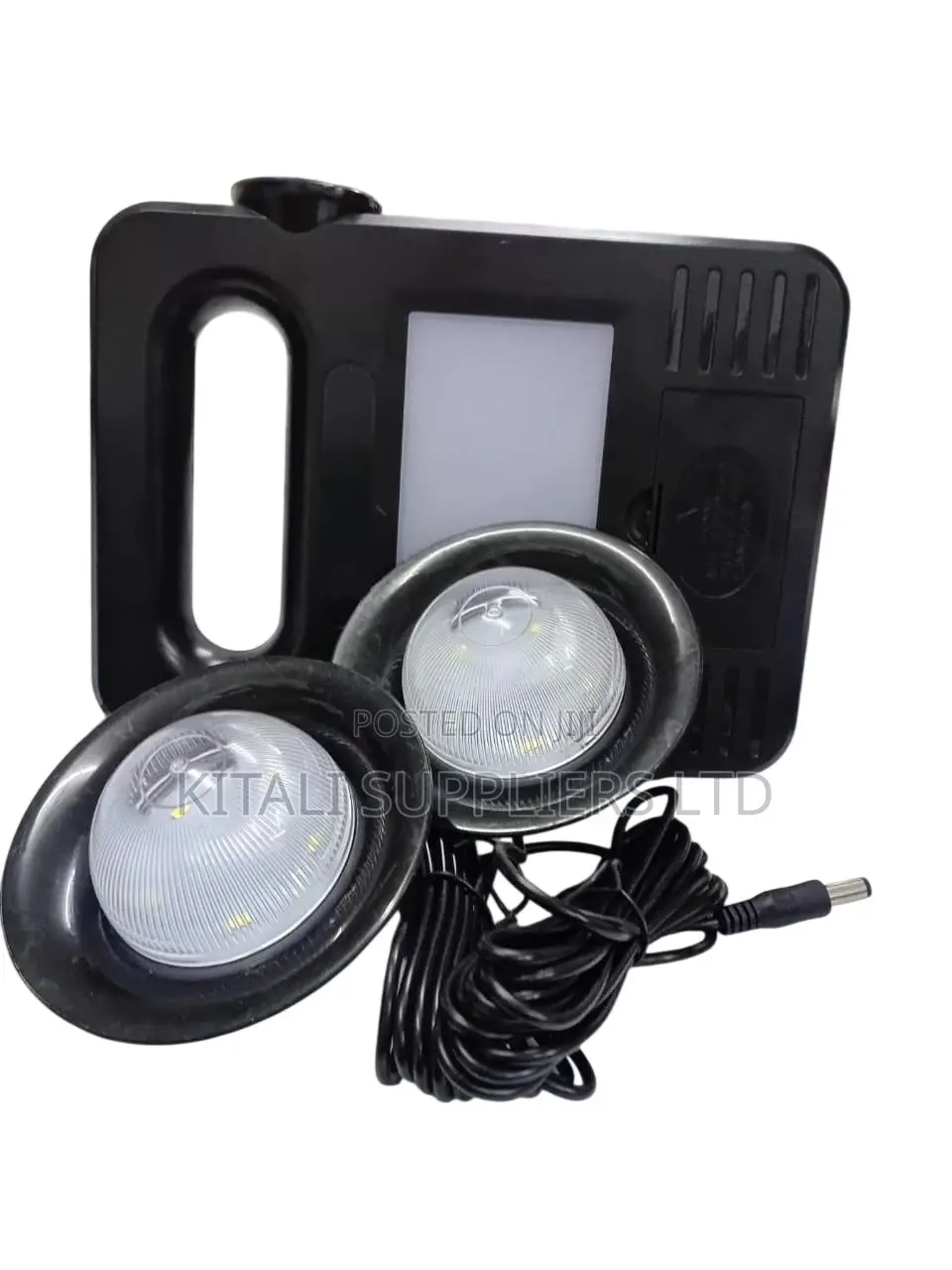 Solar Max MX-215 Complete Solar Home Lighting System Kit