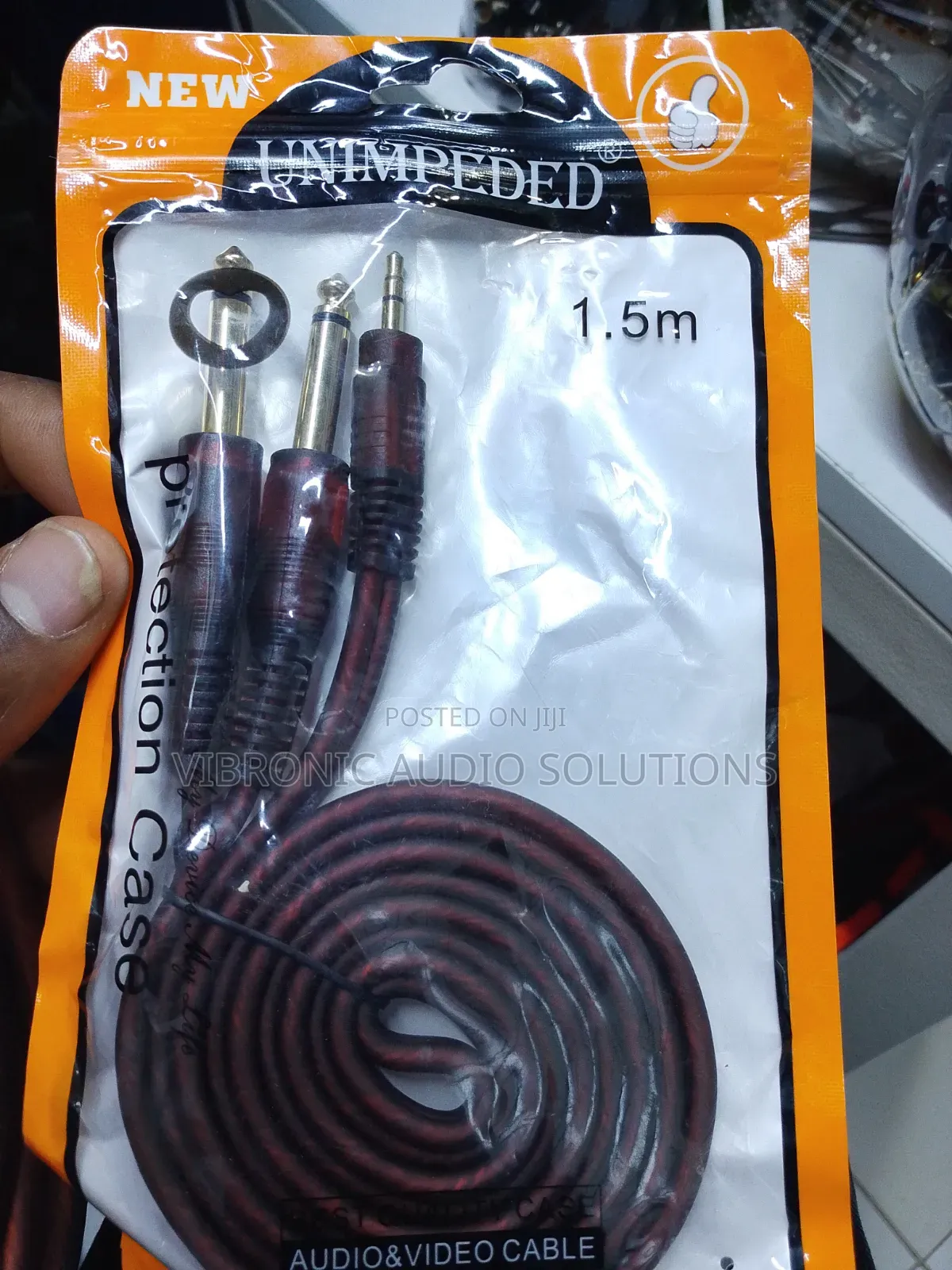 1.5m One Jack to 2 Mic