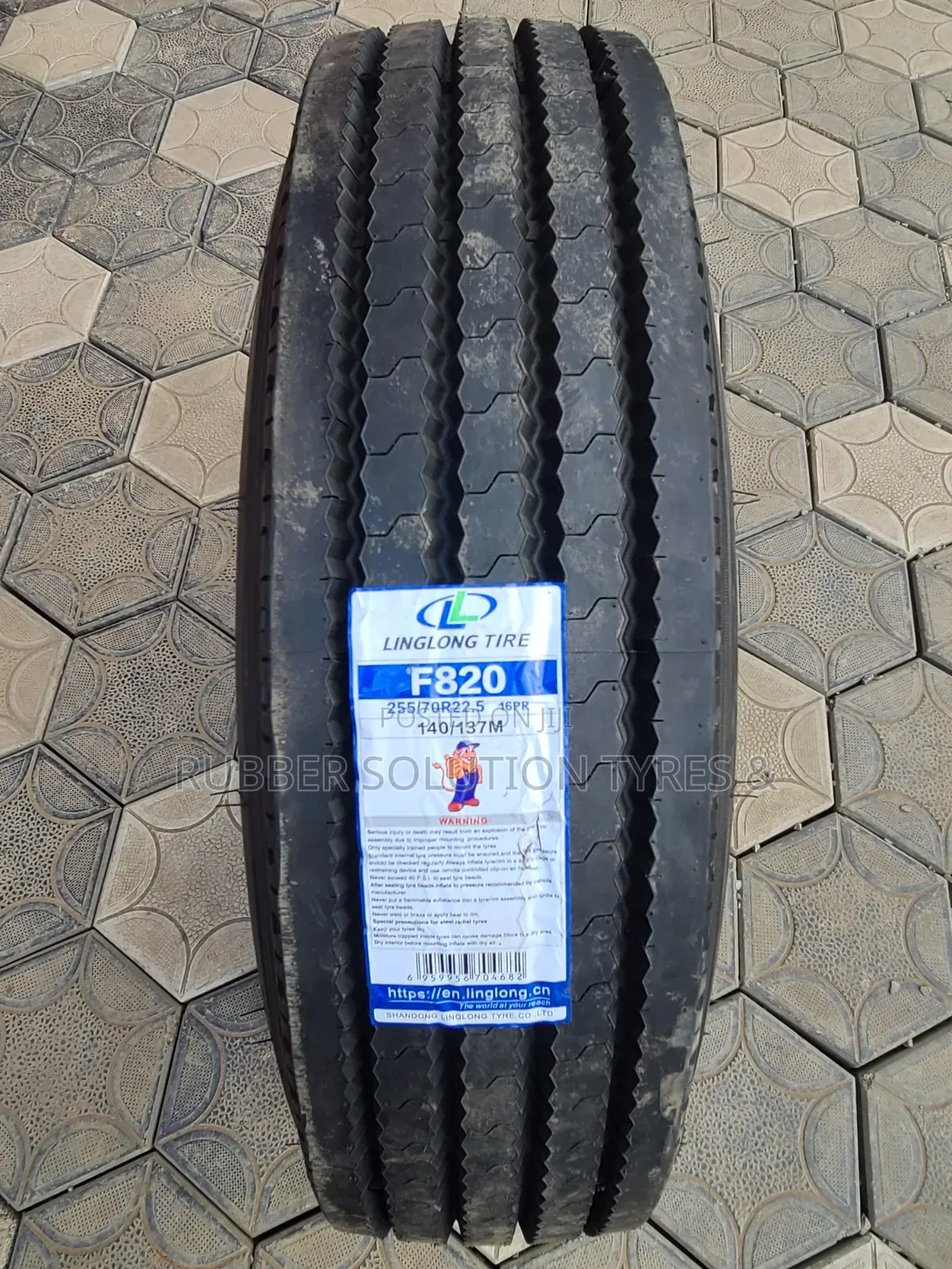 255 /70 R22.5 Linglong Tires F820 16pr