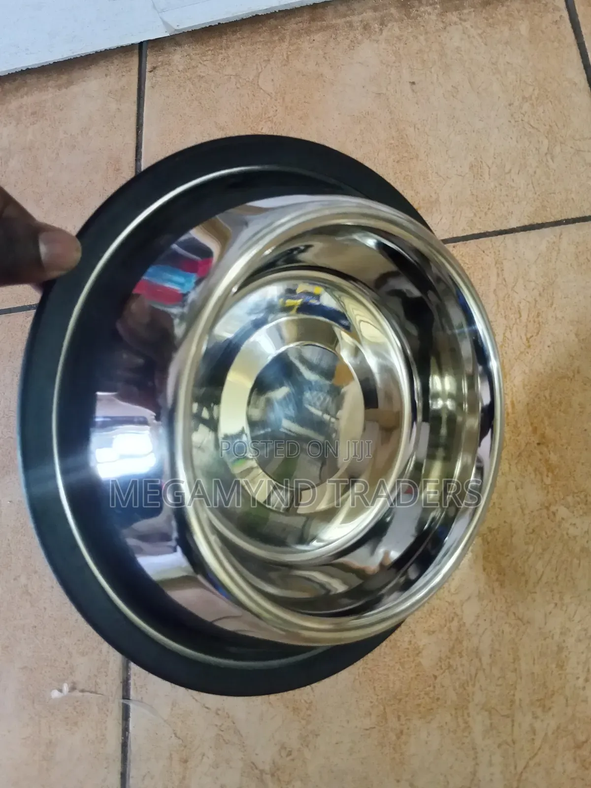 Stainless Steel Dog Pot / Pet Bowl 750ml / Feeding Pet Bowl