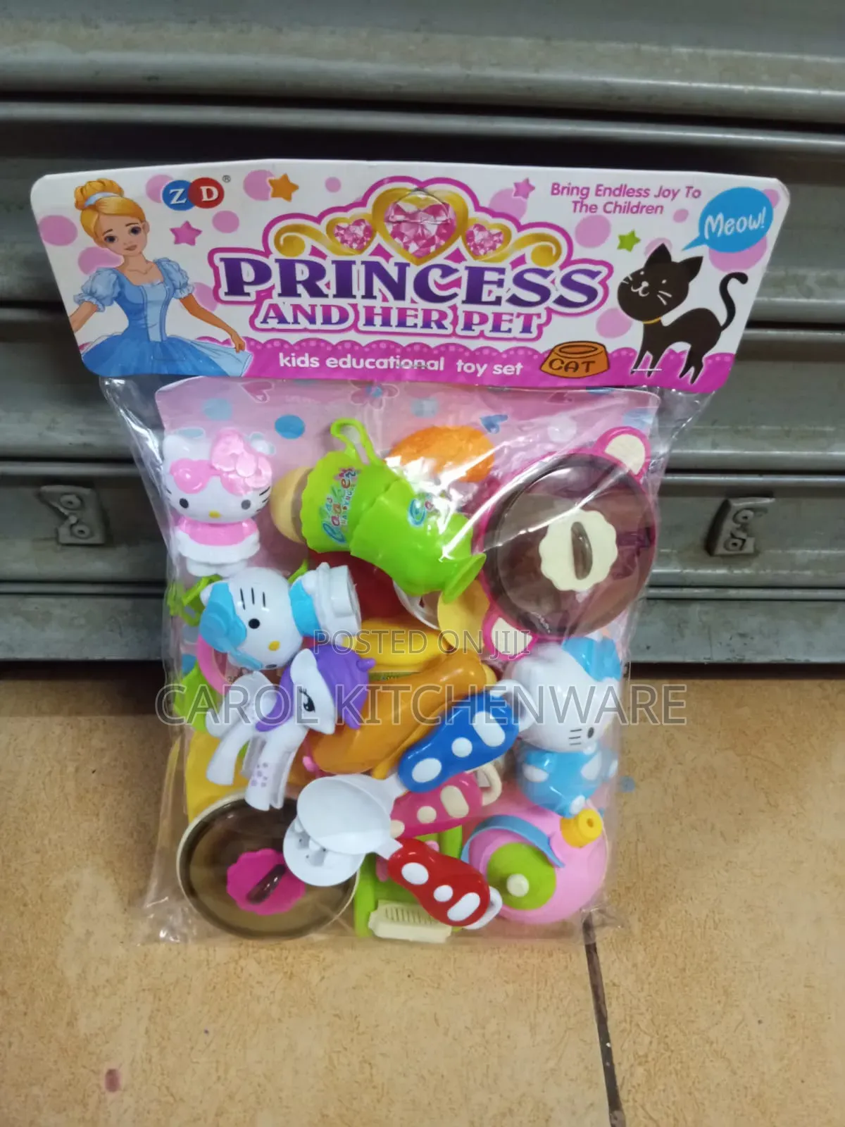 Princess and Her Pet Set / Educational Toy Set