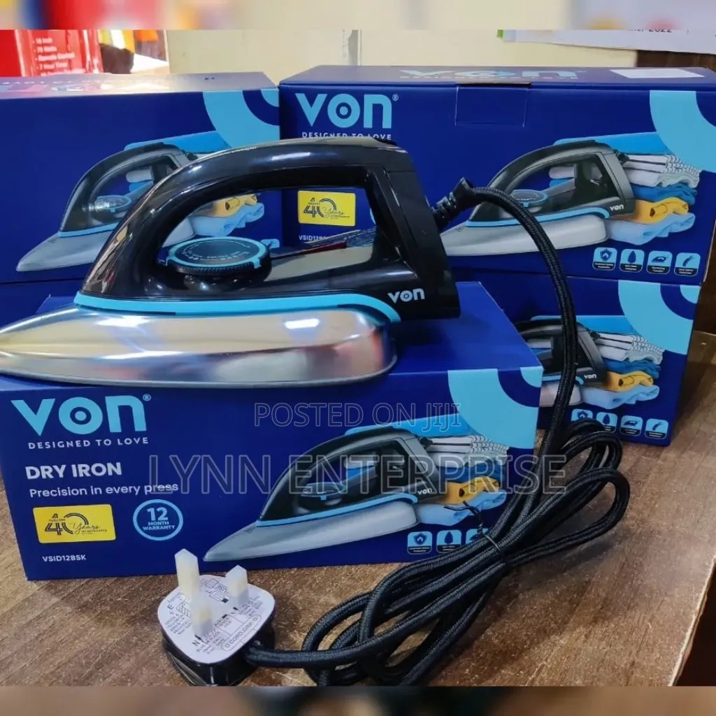 Von Dry Iron Teflon Plate Model Vsid12bsk