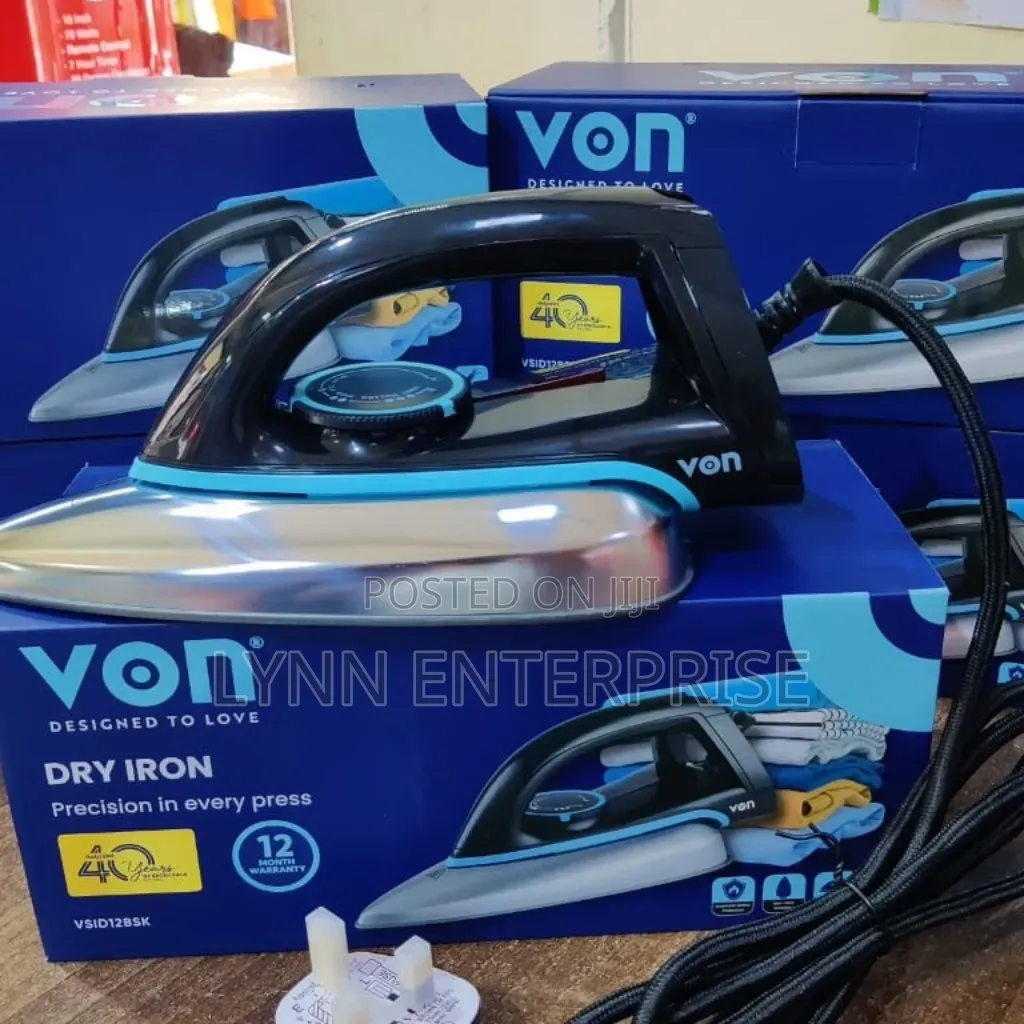 Von Dry Iron Teflon Plate Model Vsid12bsk