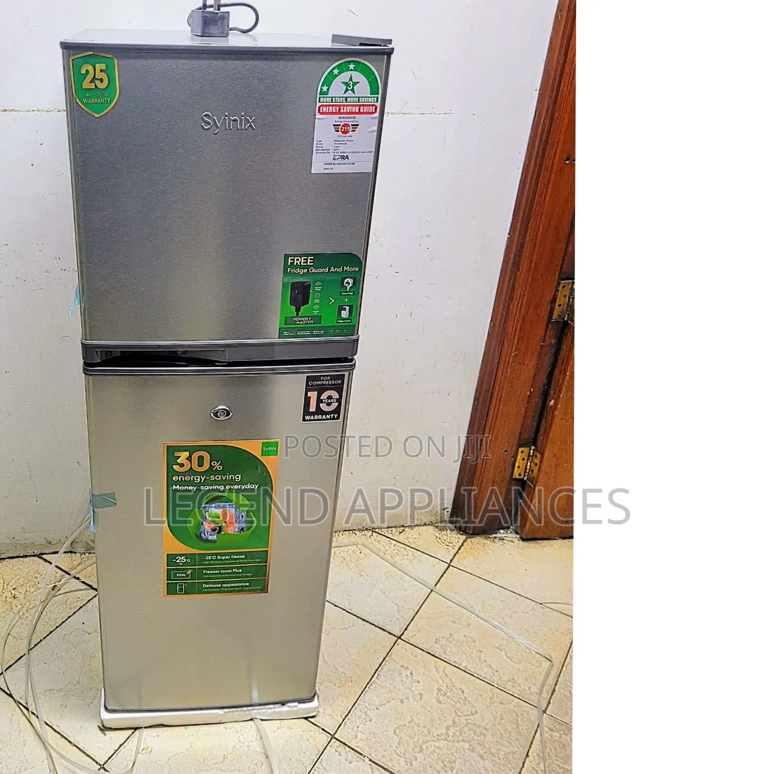 Synix Refrigerator 2 Doors