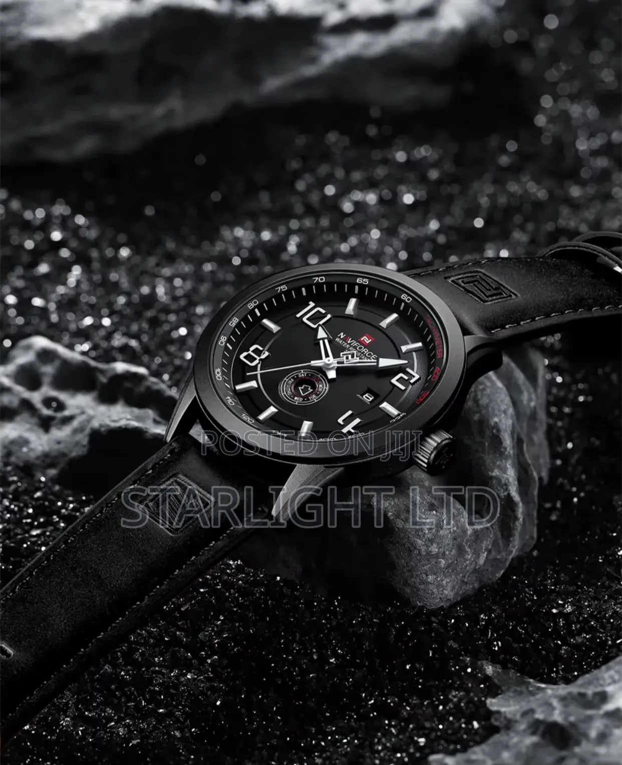 NAVIFORCE NF9229 "Nebula" Luxury Luminous Male Clock