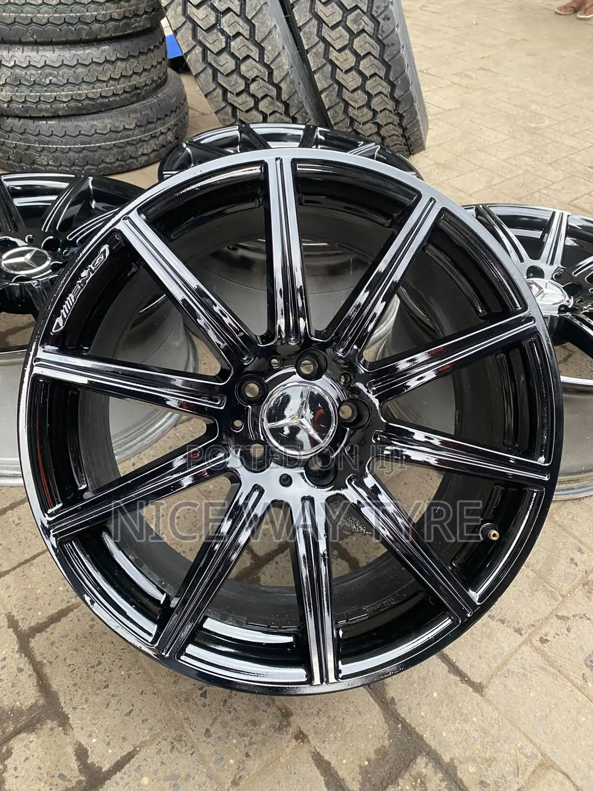 Rim Size 19 Mercedes Stragered