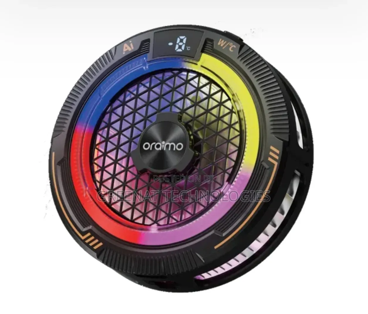 AI Oraimo CoolSnap Magnetic Phone Cooler Ice-Cooling for Gaming