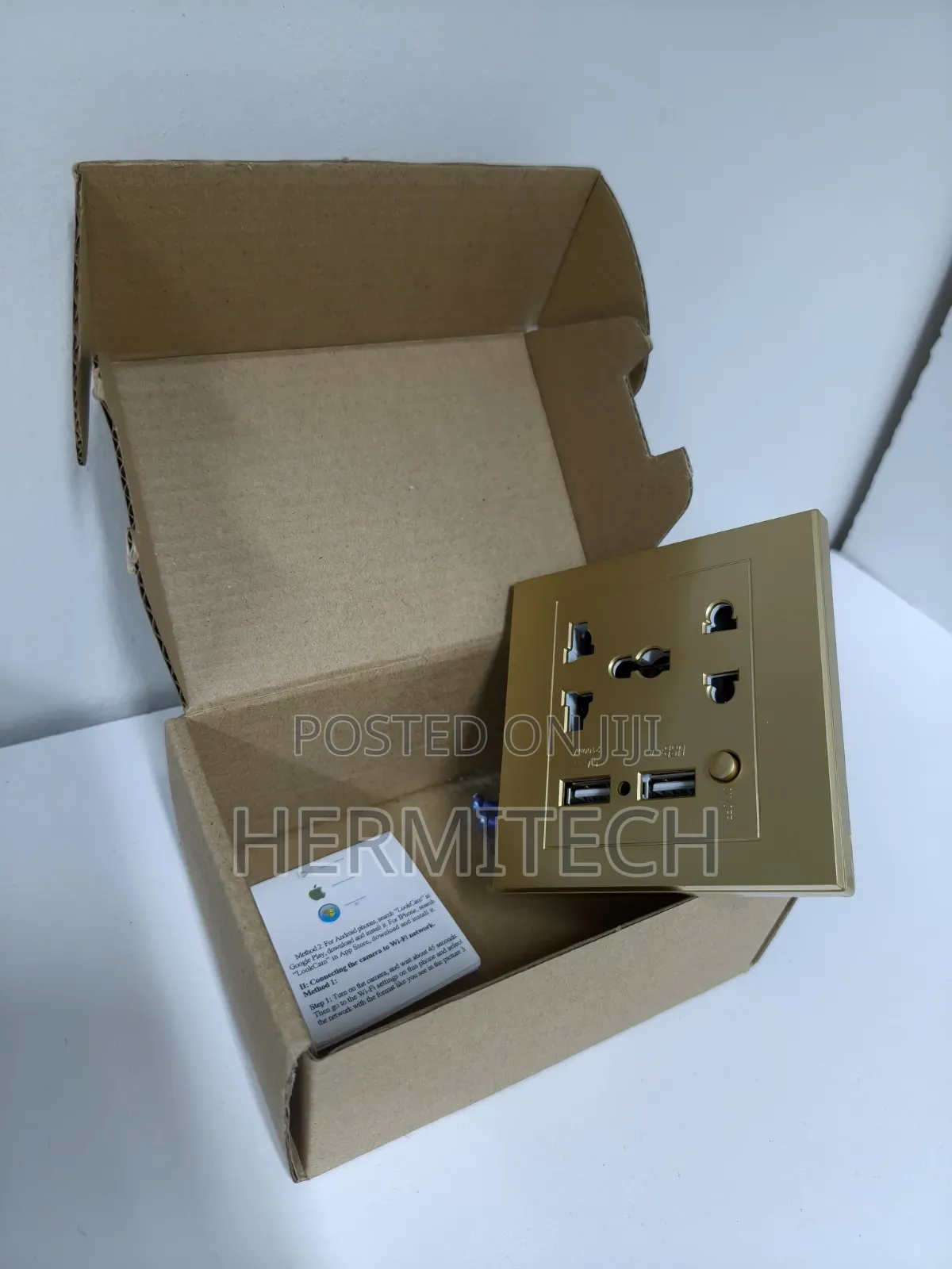 Socket Hidden CCTV Camera for Discreet Indoor Security Monitoring