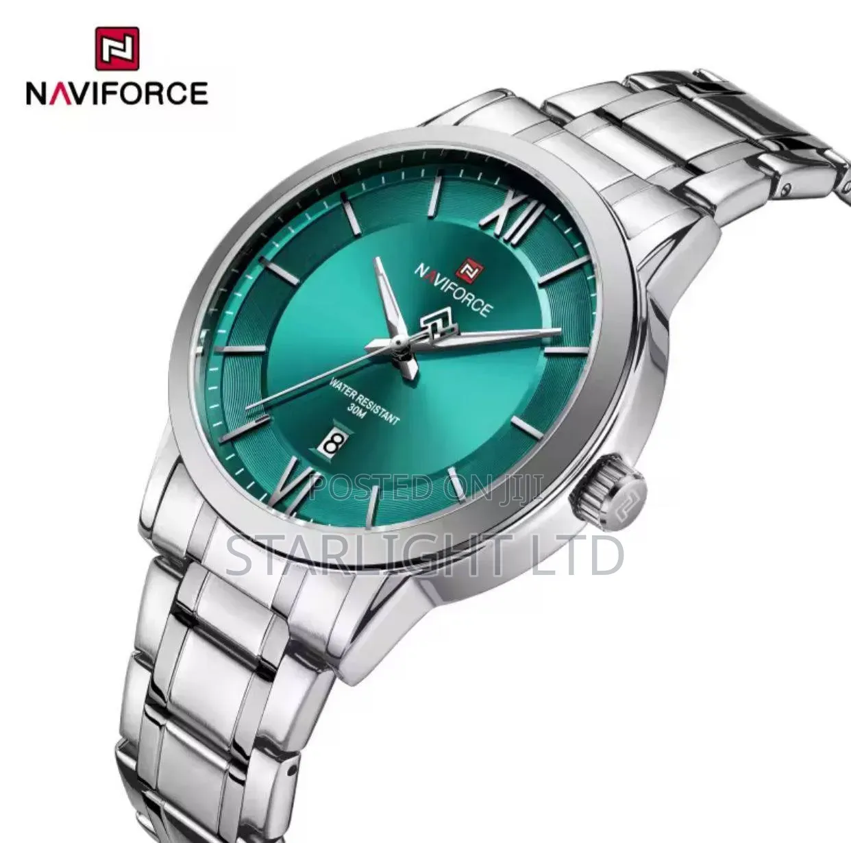 NAVIFORCE NF9254 Elegant Men's Watch With Turquoise Dial