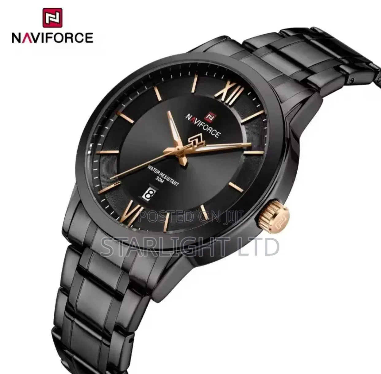 NAVIFORCE 9254 Stainless Steel Waterproof Male Wristwatch