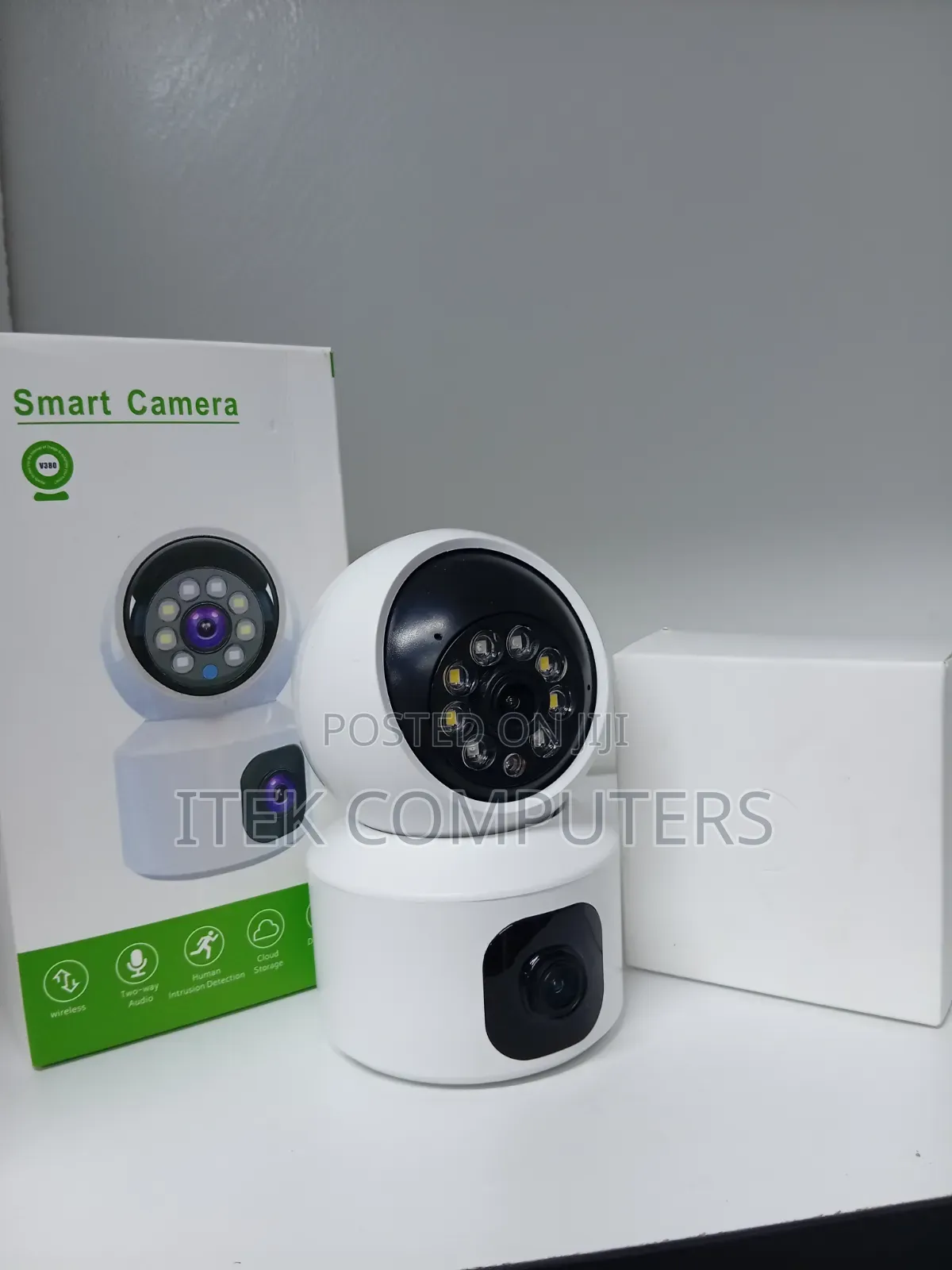 Dual Lens Night Vision Camera for Monitoring Sleeping Babies