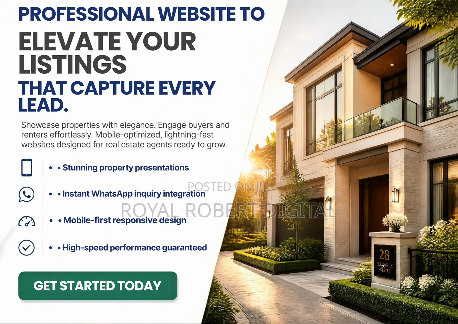 Real Estate Website Design Solutions