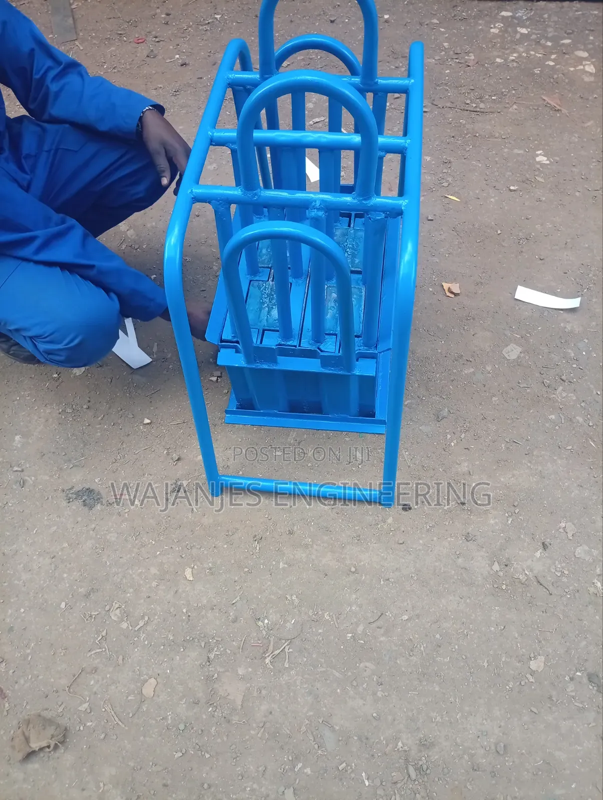 Double Hollow Block Interlocking Mould – Heavy Duty