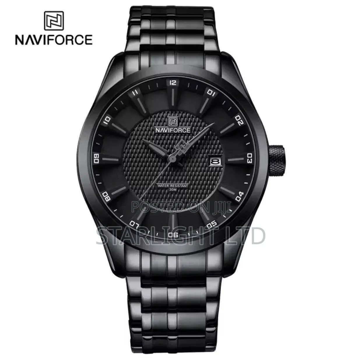 NAVIFORCE 3ATM Water Resistant Watch With Textured Dial Luminou Hand