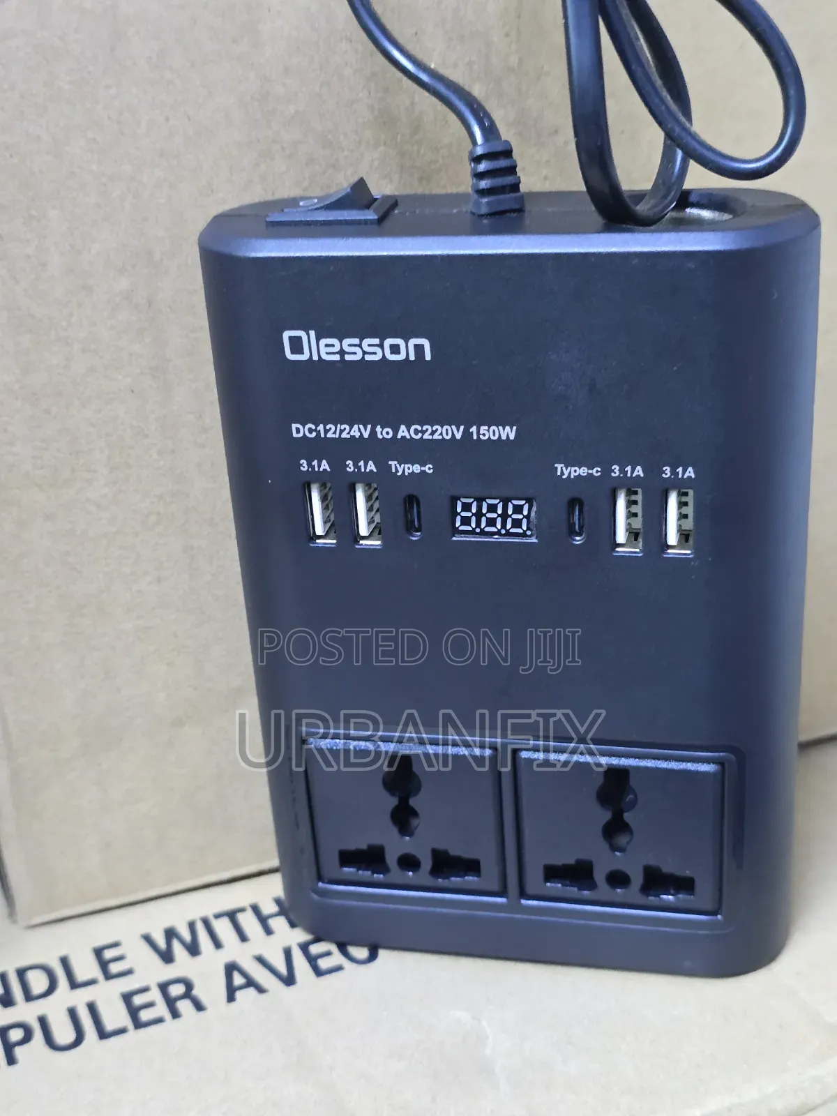Olesson 150watts Car Power Inverter/Charger