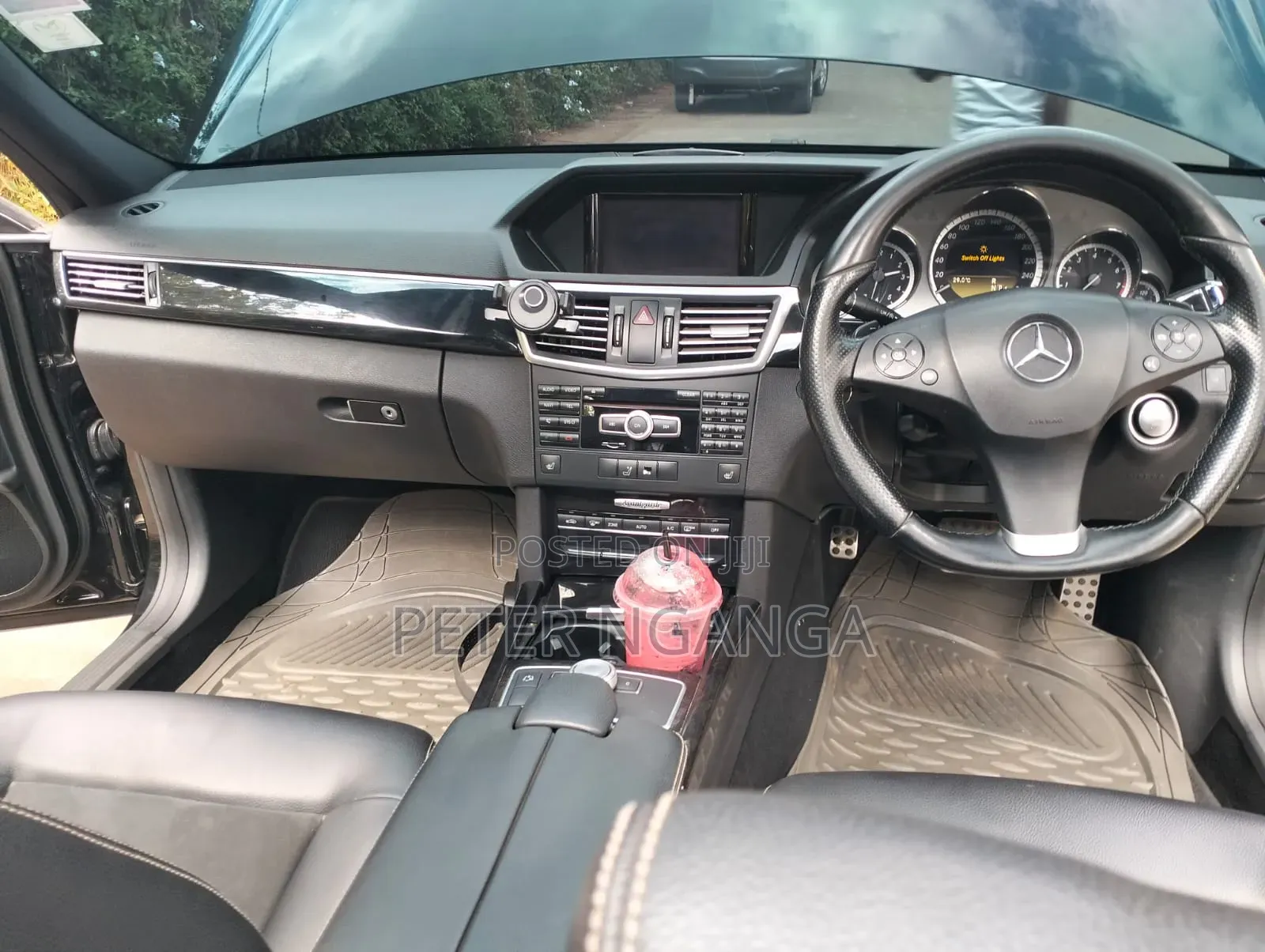 Mercedes-Benz E250 2011 Black