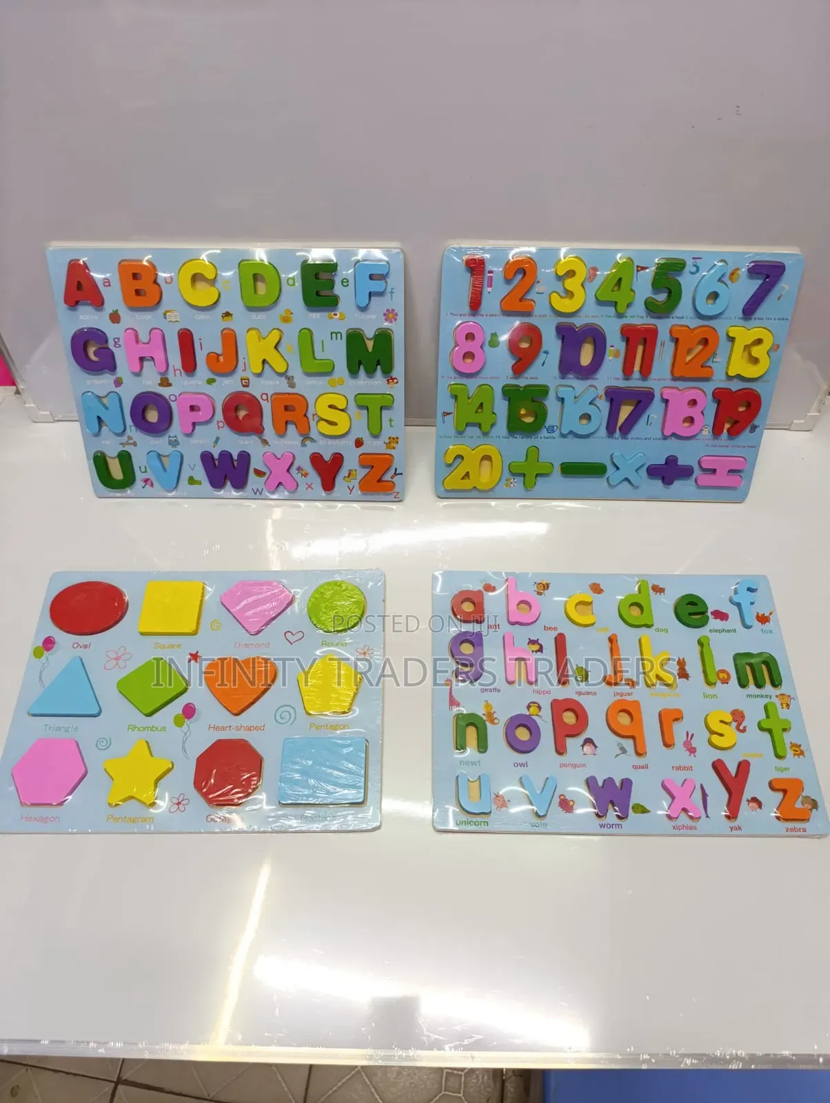 Wooden Numbers and Letters