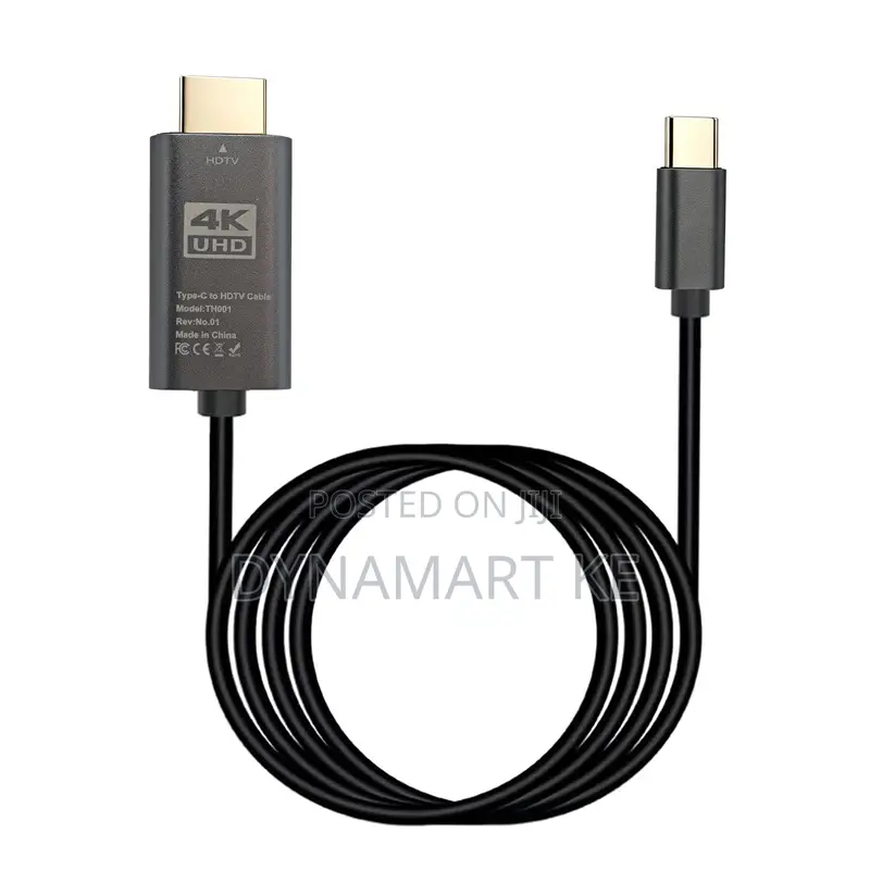 at 60Hz Type-C to HDMI Cable - For Gaming, Laptops, Phones Smart TVs