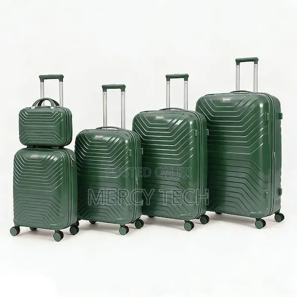 2-in-1Luxurious Rubber Suitcase Bag