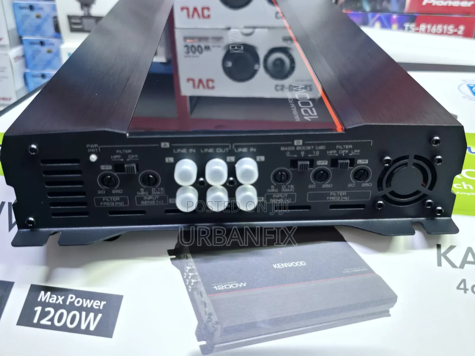 Kenwood 4 Channel 1200watts KAC-PS904EX Bridgeable Amplifier
