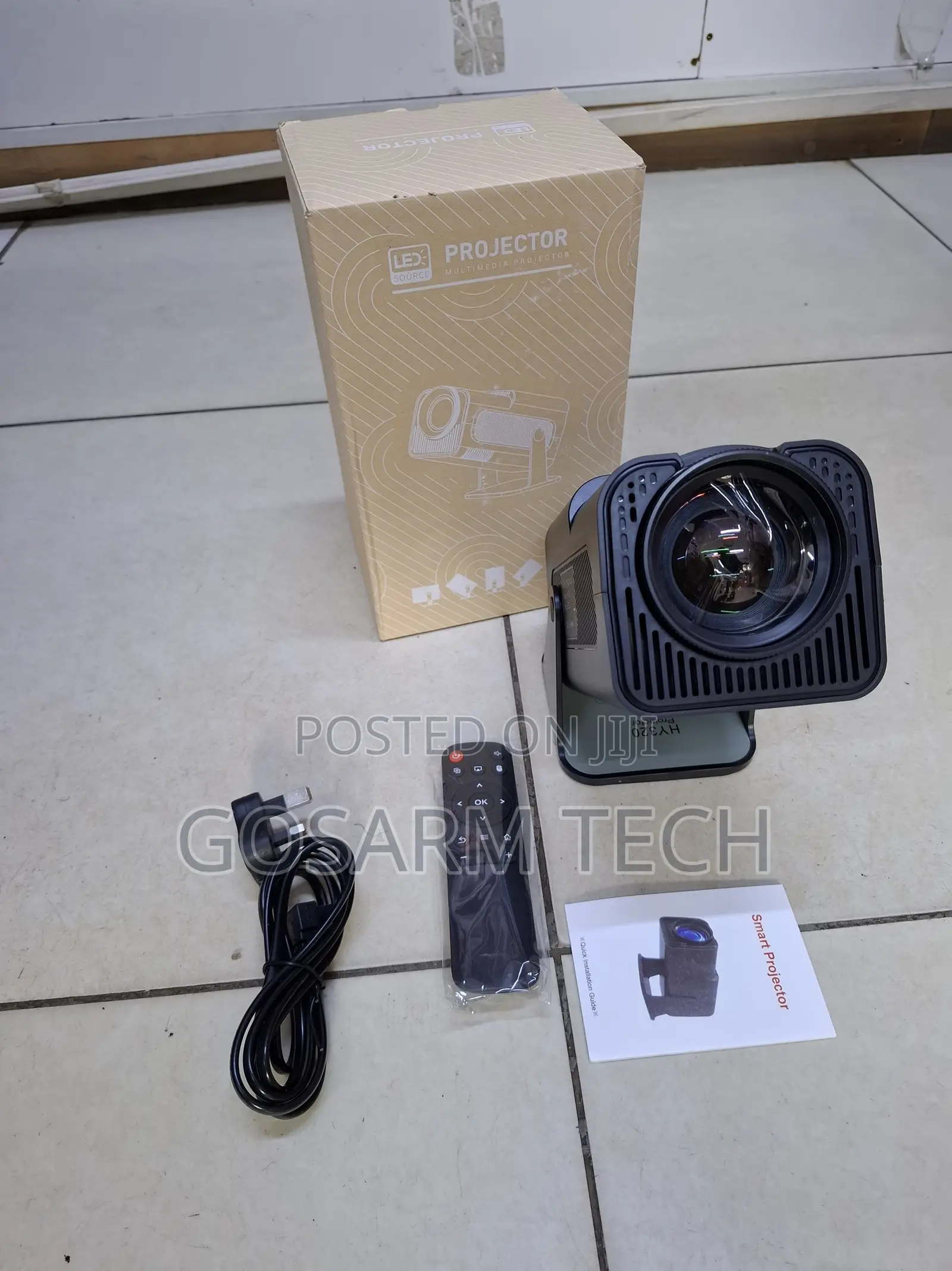 Newest HY320 Projector With 16GB Storage for Movies and Gaming