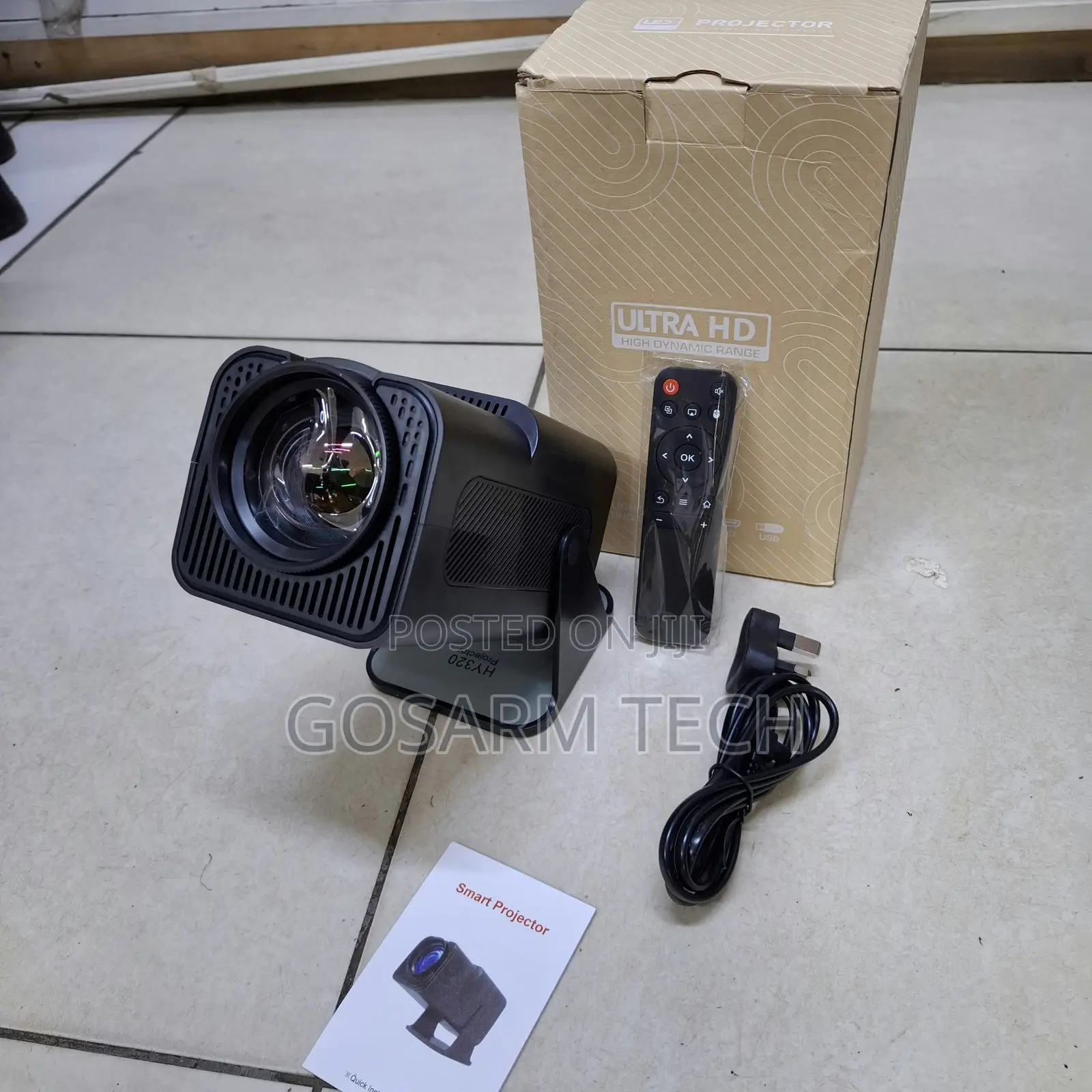 Hy320 Projectors for Entertainment Purposes With Remote