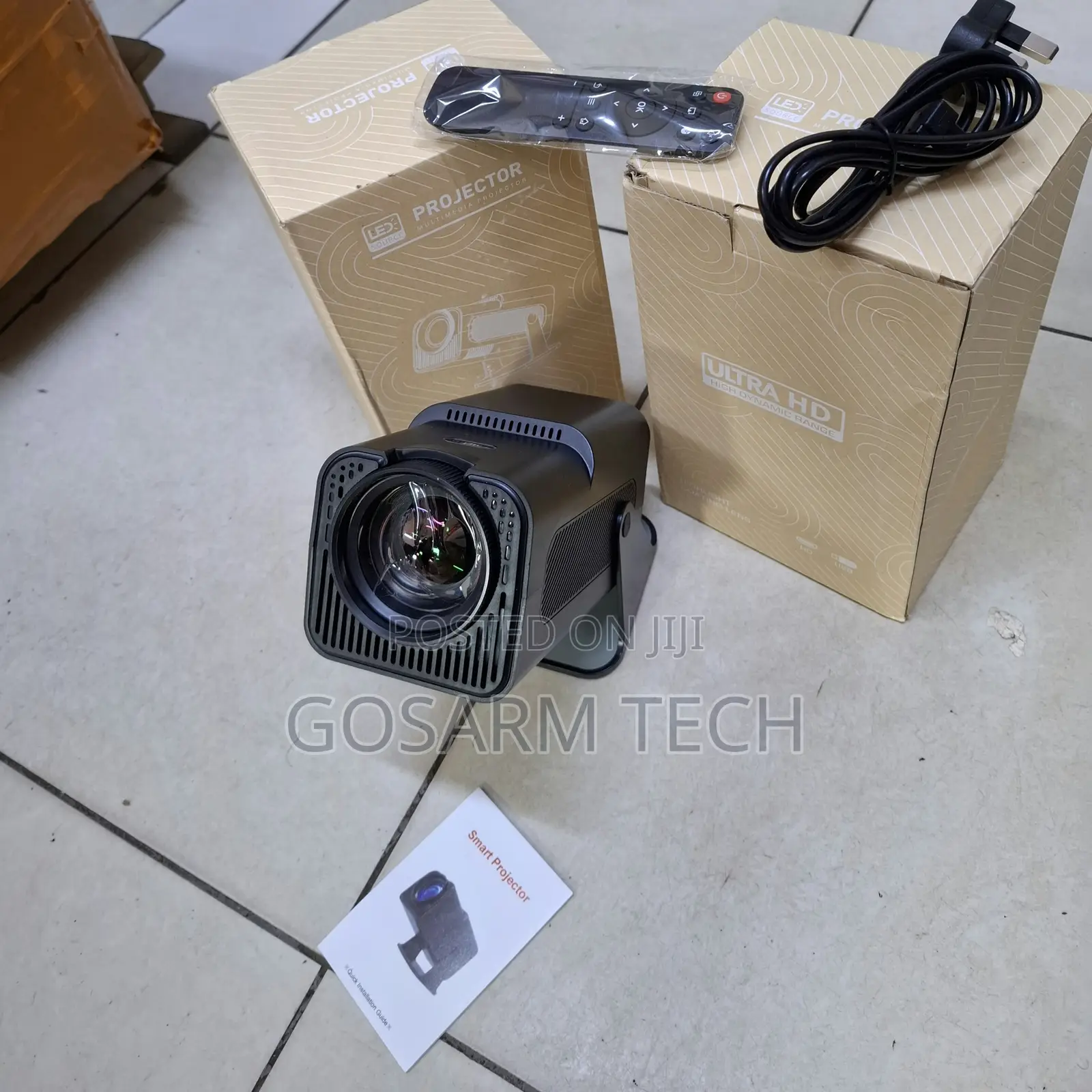 Hy320 Ultra Hd Mini Wifi Android Projector With Inbuilt Speaker