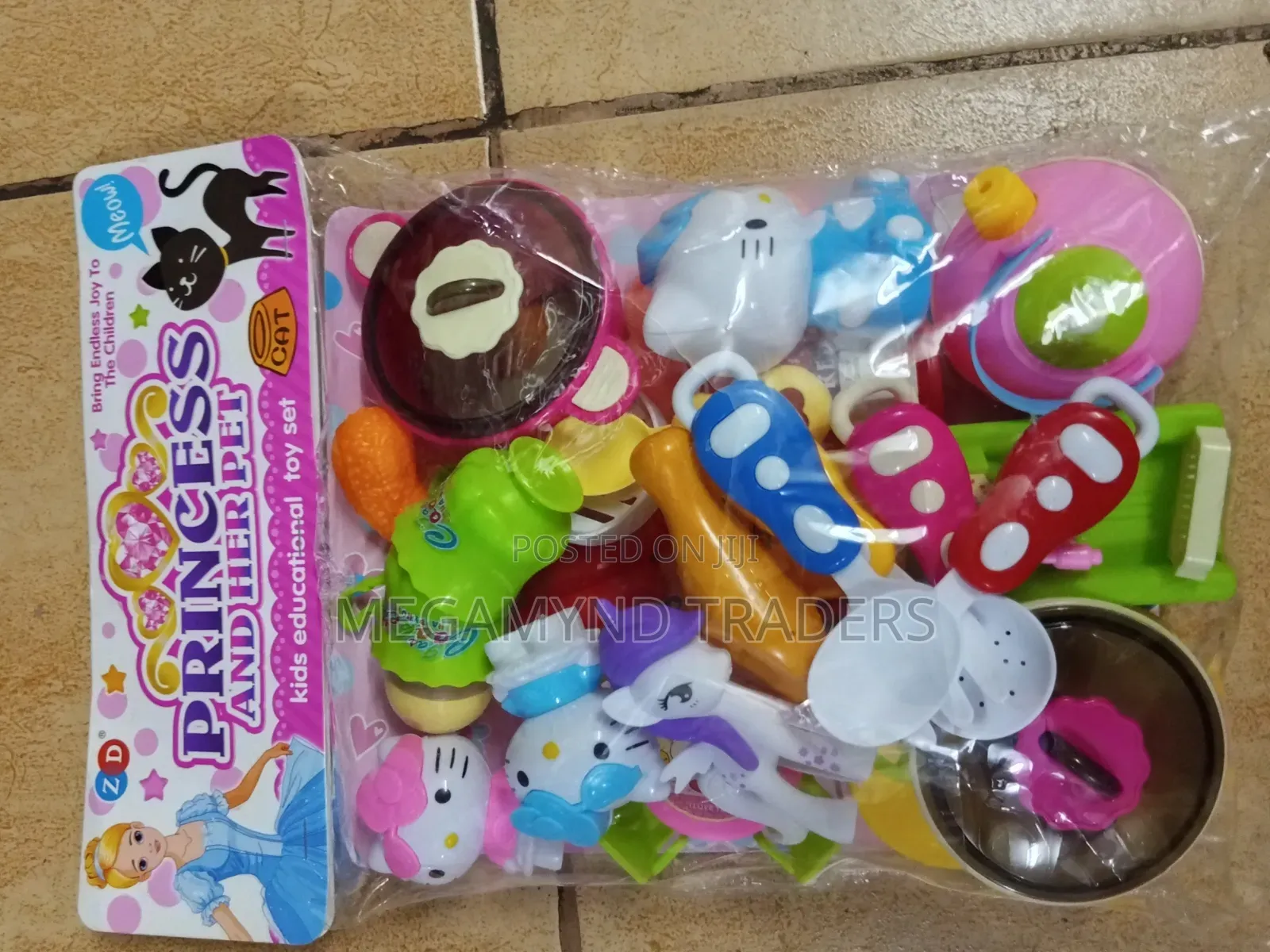 Kids Educational Toy Set / Princess Her Pet Kids Educational Toy Set