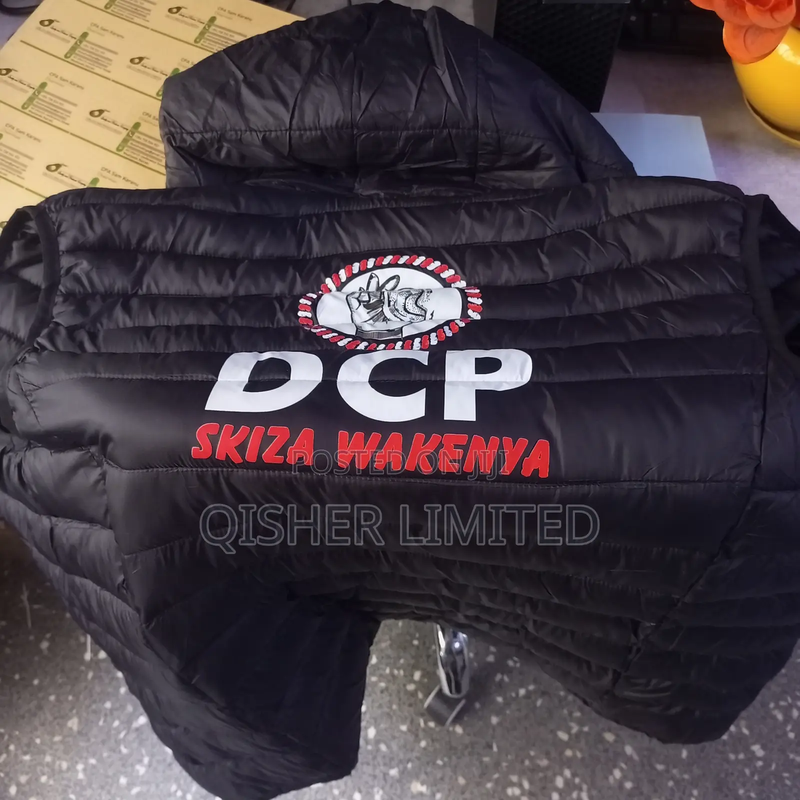 Branded Puff Jackets