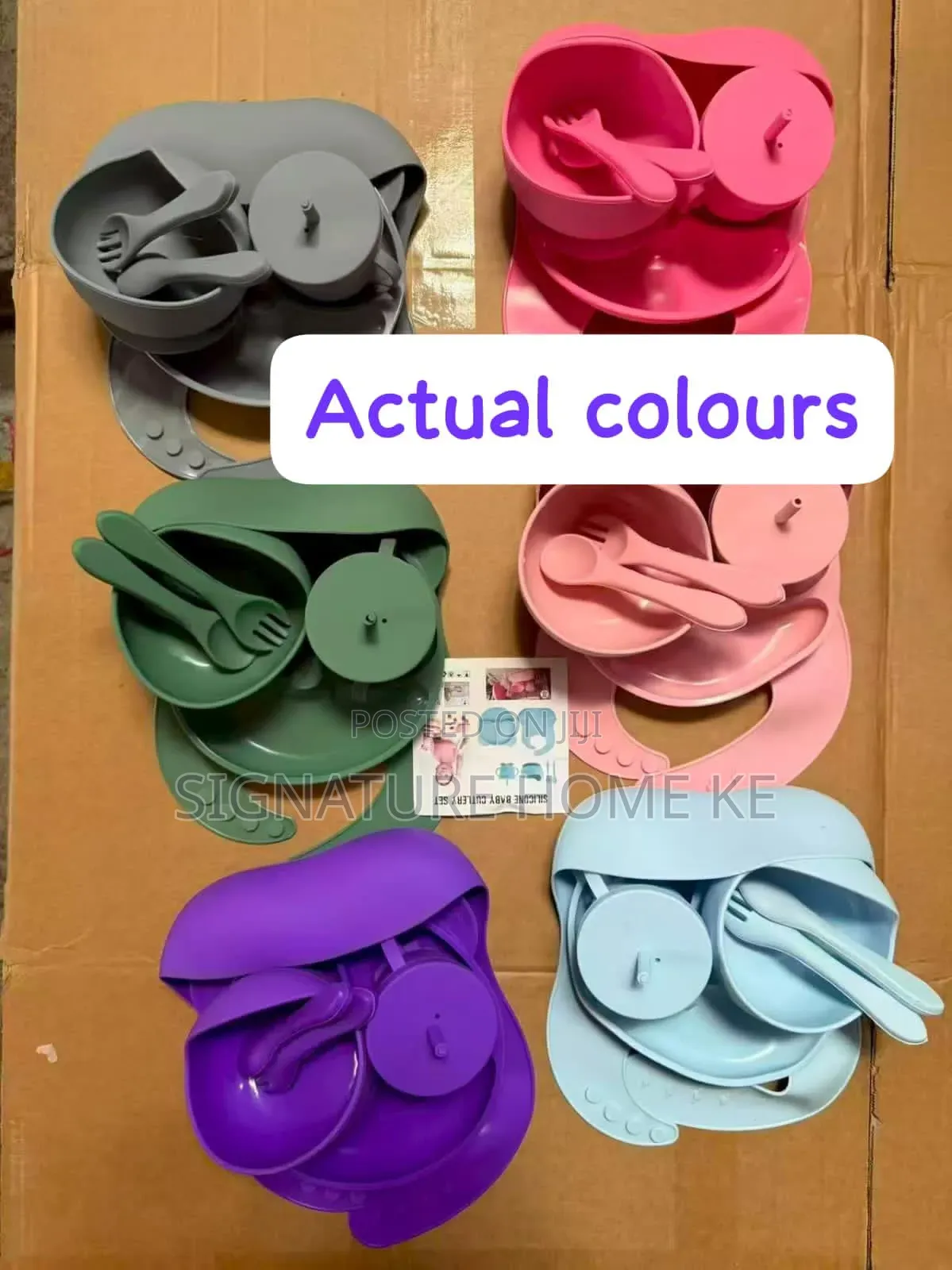 Silicone Baby Feeding Set