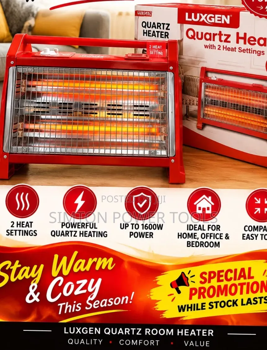 Luxgen Quartz Room Heater