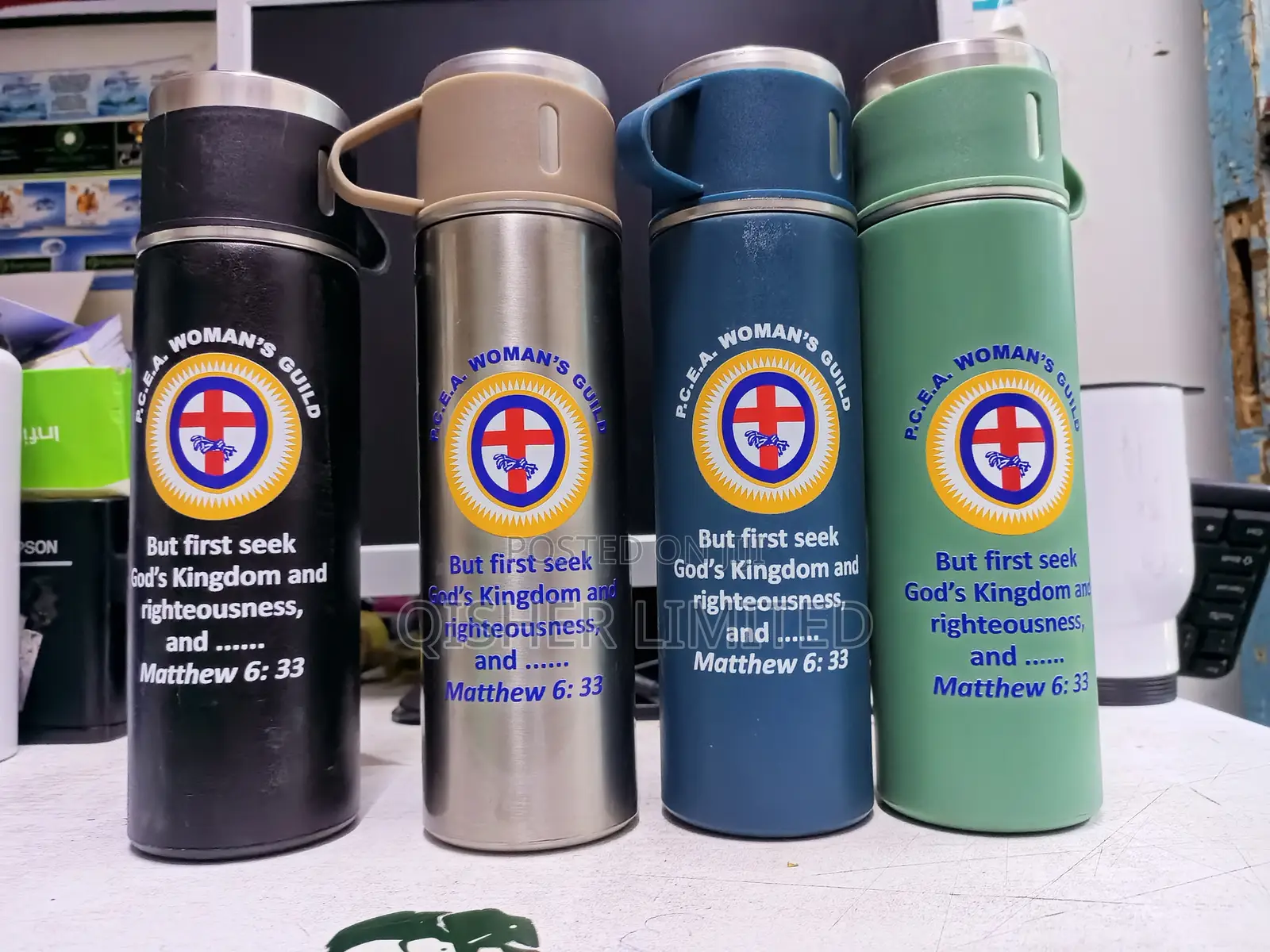 Church Bottles Branding