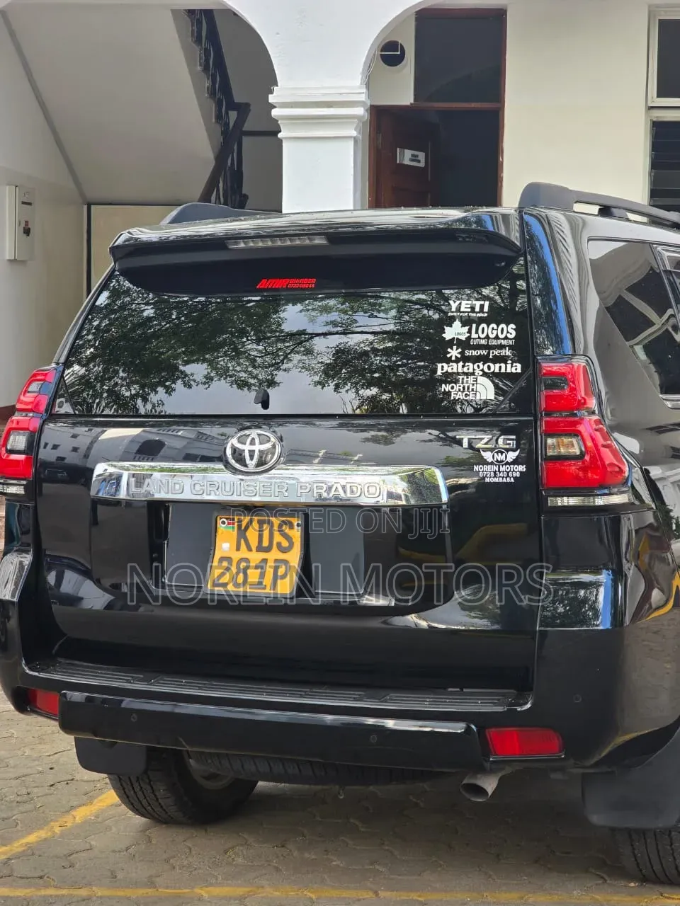 Toyota Land Cruiser Prado 2019 Matt Black