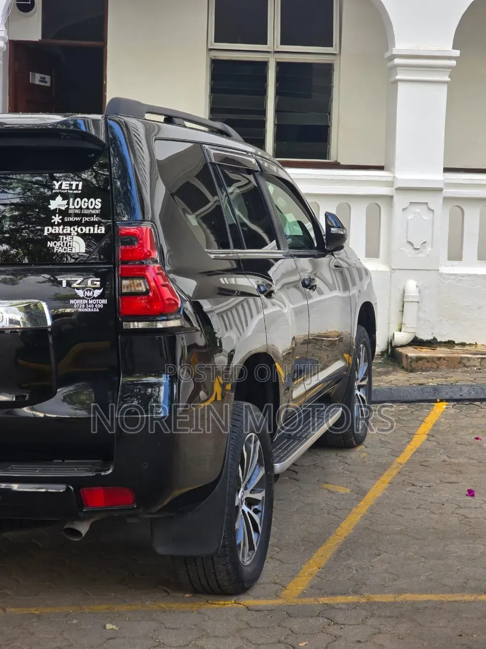 Toyota Land Cruiser Prado 2019 Matt Black
