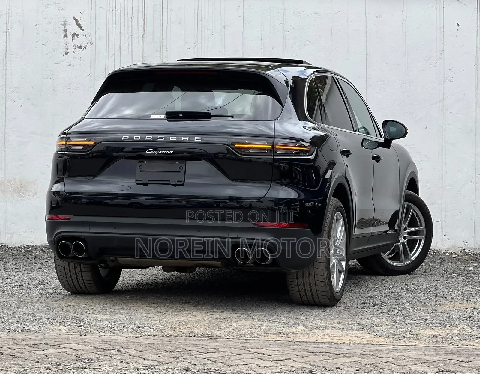 Porsche Cayenne 2020 Matt Black