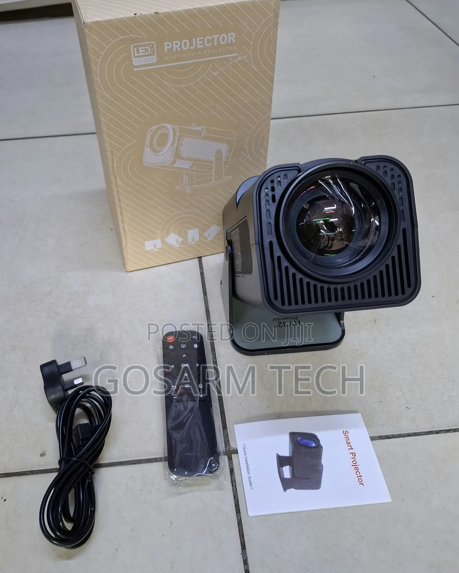 Hy320 Smart Android Projector Wifi Bluetooth Hd Home Theater