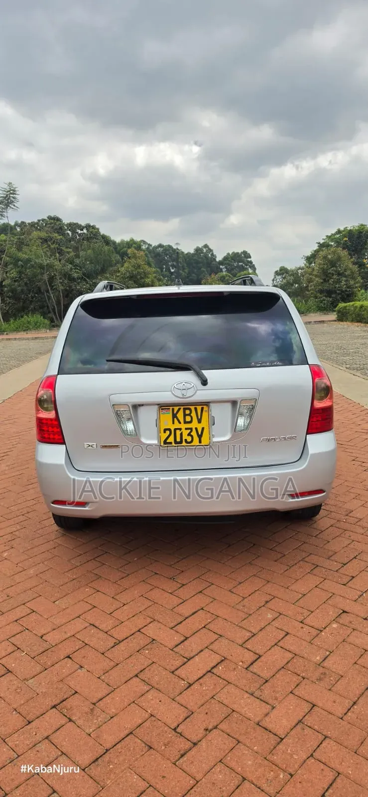 Toyota Corolla Fielder 2006 Silver