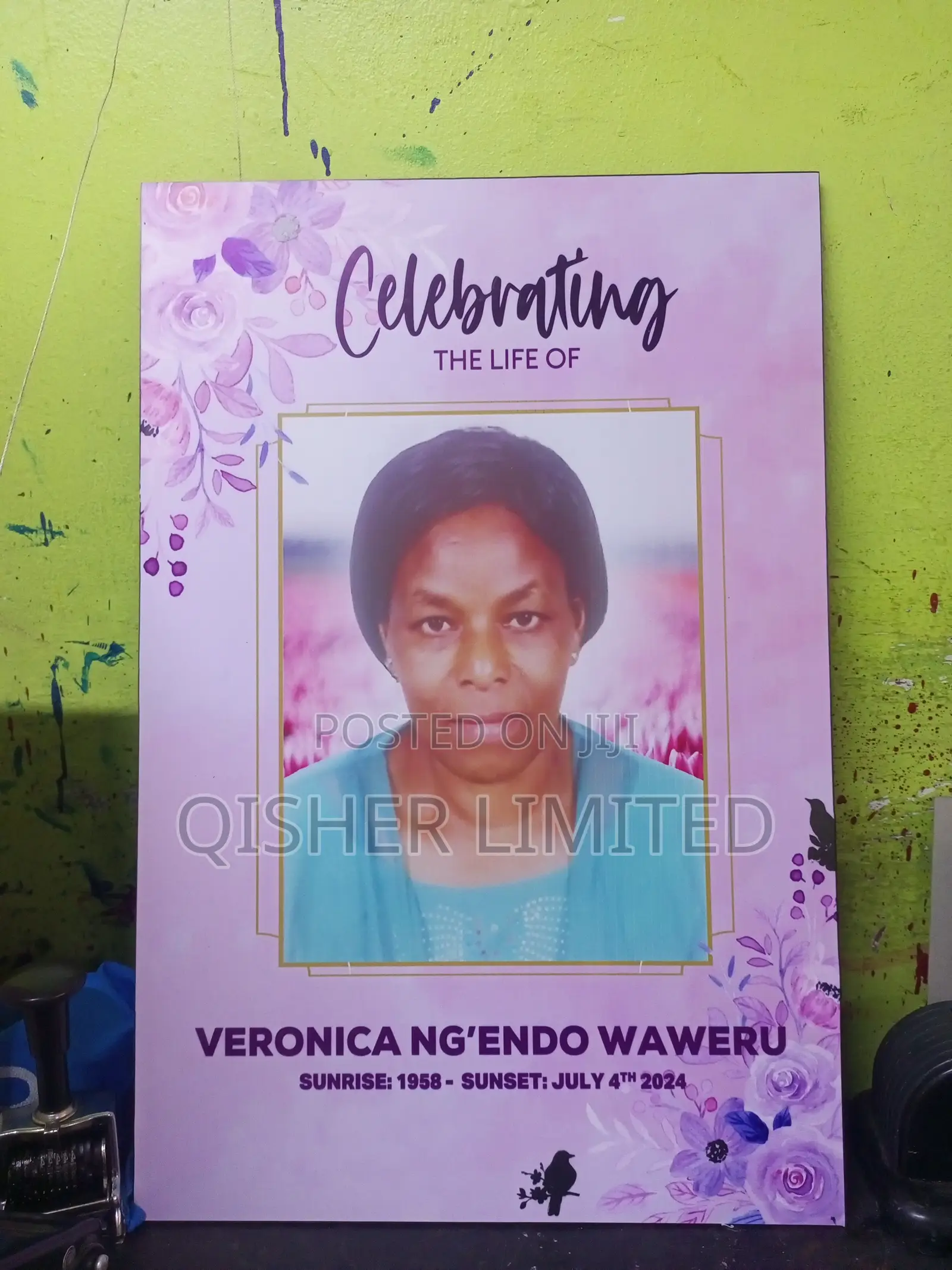 Eulogy Printing